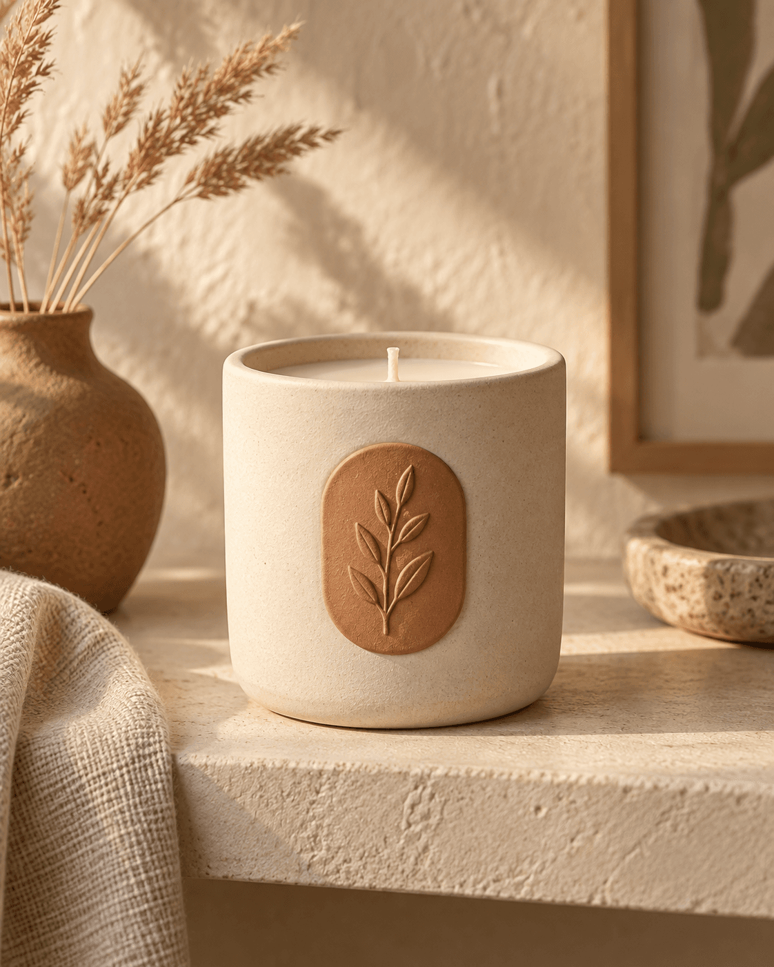 Handmade soy candle