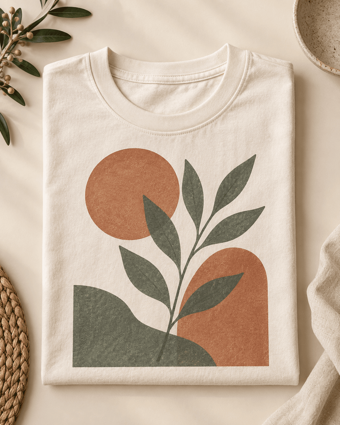 Graphic cotton t-shirt