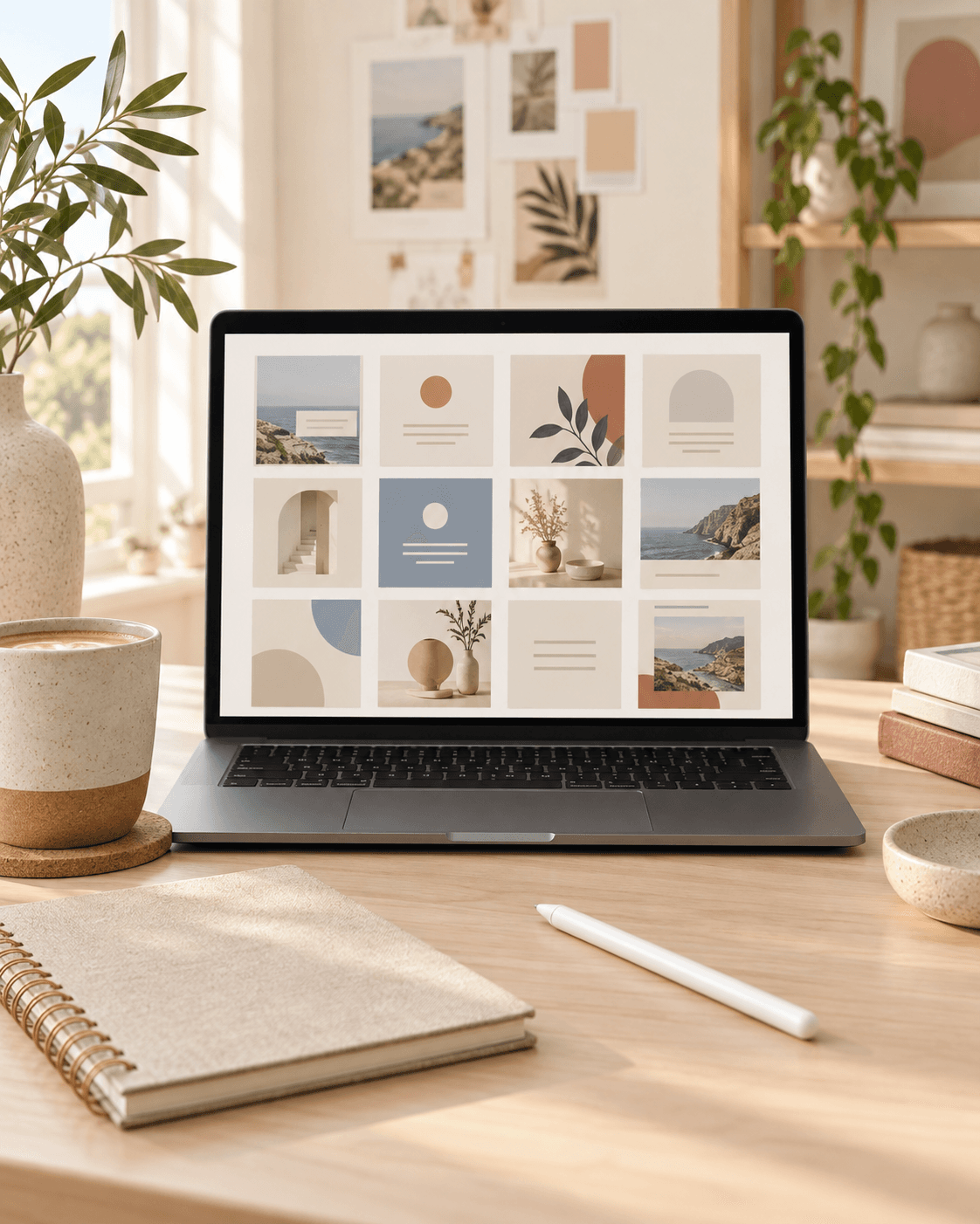 Digital template workspace